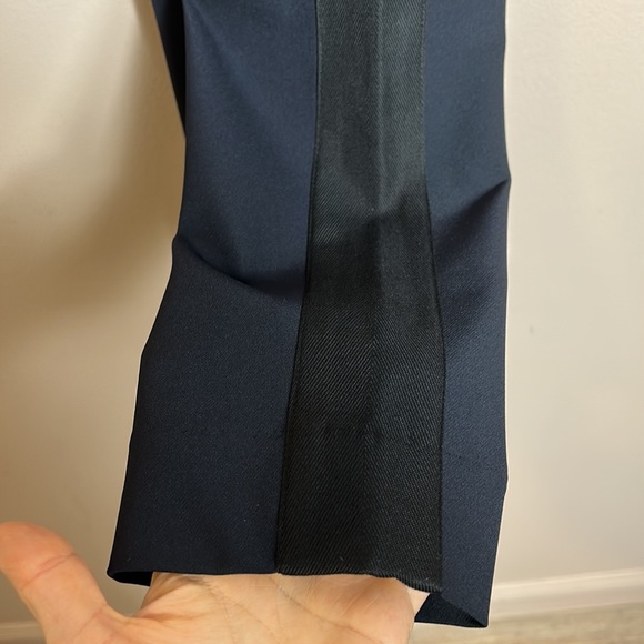 Rebecca Taylor Women's Ava Techy Pants in Navy size 0- stretchy pants - Picture 14 of 16